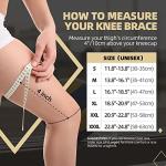 Copper Knee Braces for Knee Pain Women & Men - 2 Pack Knee Brace Compression Sleeve, Best knee Support for Arthritis Pain,Meniscus Tear, Running,Weightlifting,Working Out,ACL,MCL,Knee Pain Relief from Lusenone