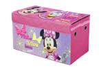 Idea Nuova Disney Minnie Mouse Collapsible Childrenâs Toy Storage Trunk, Durable with Lid from Idea Nuova - LA