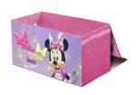 Idea Nuova Disney Minnie Mouse Collapsible Childrenâs Toy Storage Trunk, Durable with Lid from Idea Nuova - LA