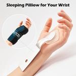 FREETOO Wrist Brace for Carpal Tunnel Relief Night Support with Soft Pad, Hand Brace with 3 Stays for Women Men Work, Adjustable Wrist Splint Fit Left Right Hand for Arthritis, Tendonitis(Right, S/M) by FREETOO