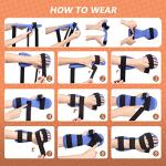 Scurnhau Resting Hand Splint, Functional Hand Brace, Wrist & Finger Night Immobilizer, Hand Support for Tendinitis, Arthritis, Carpal Tunnel Syndrome, Stroke Hand, Fit for Left and Right Hand by Scurnhau