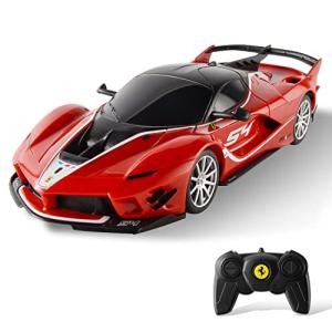 BEZGAR Remote Control Ferrari Car - 1:24 Scale Ferrari Electric Sport Racing Toy Car Model Vehicle, 2.4Ghz Licensed Red RC Car Series for Adult, Girls, Boys Age 8 9 10 11 12 Years Holiday Ideas Gift from RASTAR