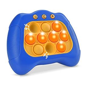 Electronic Light Up Pop Game with Sounds for Kids Ages 3 and Up, Autism Sensory Toys for Boys Girls Fidget Toys for Kids 8-12 Christmas Birthday Easter Ideal Gifts for Child Teens Older Dark Blue from Hetszal