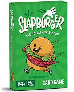 Slapburger - Fun Family Games for Game Night - Playing Card Games for Kids and Adults, Families, Teens, Car Travel, Camping, Party, Stocking Stuffer Gifts - Ages 4 and Up, 2-6 Players, 15 min from Donut & Lola