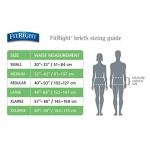 FitRight OptiFit Extra Adult Briefs, Incontinence Diapers with Tabs, Moderate Absorbency, 2XL, 60 to 70", 20 Count by Medline Industries Healthcare