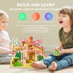 KEENTAME 3D Puzzles Gift Set for Kids DIY Jigsaw Toys Paper and EPS Foam Board and Adults Fun and Creative DIY Model Building kit for Kids Toys for Girls and Boys. (House Series (12 Sets)) from KEENTAME