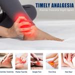 OWIMX Plantar Fasciitis Night Splint, Plantar Fasciitis Relief Brace 3 Adjustable Straps Plantar Fasciitis Night Splint Relief Plantar Fasciitis | Achilles Tendonitis | Foot Drop (Blue) by OWIMX