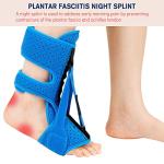 OWIMX Plantar Fasciitis Night Splint, Plantar Fasciitis Relief Brace 3 Adjustable Straps Plantar Fasciitis Night Splint Relief Plantar Fasciitis | Achilles Tendonitis | Foot Drop (Blue) by OWIMX