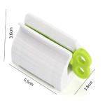 MANNIFEN 3 Pieces Rolling Tube Toothpaste Squeezer Toothpaste Seat Holder Stand Rotate Toothpaste Dispenser for Bathroom (Mix Color) from MWD