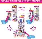 MEGA Barbie Color Reveal Building Toy Playset For Kids, Dreamhouse With 545 Pieces, 30+ Surprises, 5 Micro-Dolls, Accessories and Furniture by Mattel