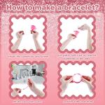 5 6 7 8 9 10 Year Old Girl Gifts, Arts and Crafts for Kids Ages 8-12 Birthday Gifts for Girl Toys Age 6-8 Crafts for Girls Ages 7-10 Art Kit Toys for Girls Stuff DIY Bracelet Making Kit for Teen Girls by Dream Fun