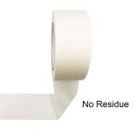 VideMundi Masking Tape, General Purpose White Painters Tape for Home, Office, Labeling, School Supplies, DIY & Art, Crafts, Multi-Surface Adhesive Painting Tape,2 Inch X 55 Yards (White 2in-1 Roll) from VideMundi