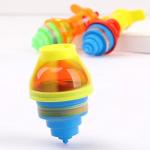 9Pack LED Light Up Spinning Tops with Gyroscope, LED Flashing Spinning Toys for Kids, Party Favors Goodie Bag Fillers Glow Dark Party Supply Bulk Toys by Zanshen