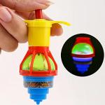 9Pack LED Light Up Spinning Tops with Gyroscope, LED Flashing Spinning Toys for Kids, Party Favors Goodie Bag Fillers Glow Dark Party Supply Bulk Toys by Zanshen