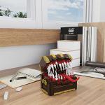Mimic Chest Monster Building Block Kit, Mimic Chest Dice Box Toy Model, Gift for Dungeons & Dragons Players, Make a Desktop Collection Display (330 Pcs) by TTEHGB TOY