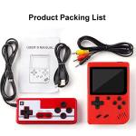 Handheld Game Console with 400 FC Games-Retro Game Console- Portable Video Game Console, Support for Connecting TV & Two Players, 1020mAh Rechargeable Battery. (RED) by AWF Tomrrom
