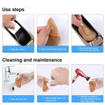 Arch Support Shoe Insoles for Women,6 Pairs Gel Arch Inserts for Plantar Fasciitis Flat Feet Soft Shoe Inserts Men Adhesive Arch Pad for Relieve Pressure and Feet Pain Black+Beige+Clear from Daiovmter