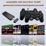 Shelein Game Stick 4k - 10,000 Retro Games, Wireless Retro Game Console New Game Stick Lite 2023 Best Childhood Memories Plug and Play Video Game Stick 4k Hdmi Output 32g/64g/128g Version (128) by Disiboy