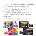 2 Pack 1000 Pieces Moraine Lake in Banff National Park Puzzle, Canada Jigsaw Puzzles for Adults 1000 Pieces and up, Sunrise Puzzle Gifts for Women & Mom from RECHIATO