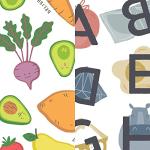 The Honest Company Clean Conscious Diapers, So Delish + All the Letters, Size 5, 100 Count Super Club Box from The Honest Company HPC