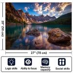 2 Pack 1000 Pieces Moraine Lake in Banff National Park Puzzle, Canada Jigsaw Puzzles for Adults 1000 Pieces and up, Sunrise Puzzle Gifts for Women & Mom from RECHIATO