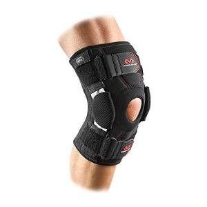 McDavid Knee Brace with Side Hinges. Maximum Knee Support & Compression for Stability & Recovery Aid, Patella Tendon Support, Tendonitis Pain Relief, Ligament Support, Hyperextension. Men & Women from McDavid