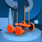 HLEZ Kids Balance Pedal Car Kids Fitness Equipment Indoor Children's Sensory Integration Training Equipment Bicycle Outdoor Sports Toy for Kindergarten Exercise Stepper Scooter Kids,Green by LDIW