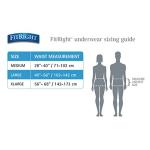 FitRight Ultra Adult Incontinence Underwear, Heavy Absorbency, Large, 40 - 56, 4 Packs of 20 (80 Total) from Medline