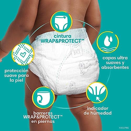 Baby Diapers Newborn/Size 0 (< 10 lb), 120 Count - Pampers Swaddlers, Giant Pack (Packaging May Vary) from AmazonUs/PRFY7