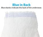 FitRight Ultra Adult Incontinence Underwear, Heavy Absorbency, Large, 40 - 56, 4 Packs of 20 (80 Total) from Medline