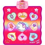 Kimiangel Dance Mat Toys for 3-10 Year Old Girls, Electronic Music Dance Pad with Adjustable Volume, Dancing Games with 3 Challenge Levels, Gifts for 3 4 5 6 7 8 9+ Year Old Girls from Kimiangel