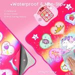 Kimiangel Dance Mat Toys for 3-10 Year Old Girls, Electronic Music Dance Pad with Adjustable Volume, Dancing Games with 3 Challenge Levels, Gifts for 3 4 5 6 7 8 9+ Year Old Girls from Kimiangel