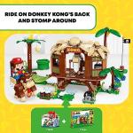LEGO Super Mario Donkey Kongâs Tree House Expansion Set 71424 Collectible with 2 Buildable Characters; Donkey Kong and Cranky Kong, Combine with Starter Course for a Brithday Gift for Kids Ages 8+ from LEGO