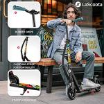 LaScoota Kick Scooter for Adults & Teens. Perfect for Youth 12 Years and Up and Men & Women. Lightweight Foldable Adult Scooter with Large 8â Wheels 220lbs (Teen, Retro) from Lascoota