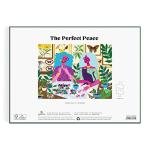 The Perfect Peace 1000 Piece Puzzle from Galison - Bright and Bold 27" x 20" Illustrated Puzzle, Thick & Sturdy Pieces, Challenging and Fun Activity for Adults, Unique Gift Idea! from Galison