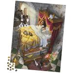 Spin Master Puzzles, Princess and The Pea 2000-Piece Jigsaw Puzzle Artist Mark Fredrickson Fairytale Cartoon with Poster, for Adults & Kids Ages 12+ by Spin Master