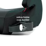 Diono Solana 2 XL 2022, Dual Latch Connectors, Lightweight Backless Belt-Positioning Booster Car Seat, 8 Years 1 Booster Seat, Black from Diono