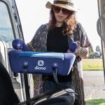 Diono Solana 2 XL 2022, Dual Latch Connectors, Lightweight Backless Belt-Positioning Booster Car Seat, 8 Years 1 Booster Seat, Black from Diono