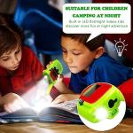 Wcfish Walkie Talkies for Kids 2 Pack 22 Channels 2 Way Radio with Backlight LCD Flashlight 3KMs Long Range Kids Toys for 3-12 Years Children's Outdoor Adventure Camping Hiking Game (Green+Pink) from Wcfish