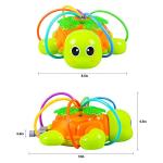 Outdoor Sprinkler for Kids - Backyard Rotating Turtle Sprinkler with Swing Tube - Splashing Toy for Summer - Outside Garden Lawn Water Toys Gifts for 3 4 5 6 Boys and Girls from Sprinkleplay