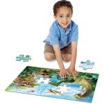 Dinosaur Jigsaw Puzzle for Kids Age 3-5 4-8 Year Old, 35 Piece Jumbo Toddler Floor Puzzle for Kid Boy Girl Learning Educational Toy Gift Box by WolRover