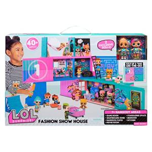 L.O.L. Surprise! Fashion Show House Playset with 40+ Surprises, Including Exclusive Girl & Boy Dolls, 3 Feet Wide, 7 Play Areas, Holiday Toys, Great Gift for Kids Ages 4 5 6+ Years Old & Collectors by MGA Entertainment
