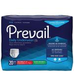 Prevail Maximum Absorbency Incontinence Underwear for Men, Small/Medium, 20 Count by Prevail