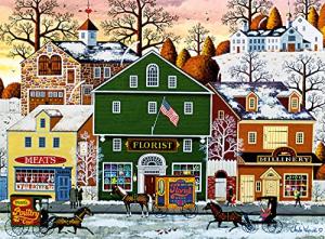 Buffalo Games - Charles Wysocki - Meats, Flowers, Hats - 1000 Piece Jigsaw Puzzle from Buffalo Games