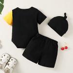 NZRVAWS Baby Boy Clothes 3-6 Months Newborn Boy Outfits Bodysuit Short Sets Infant Baby Boy's Clothing Summer Outfit from 
