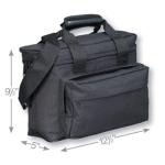 Hopkins Medical Products Padded Home Health Care Shoulder Bag, 12.5 inches x 5 inches x 9.5 inches from Hopkins Medical Products