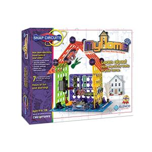 Snap Circuits Elenco My Home Electronics Building Kit for Kids Ages 8 and Up by Elenco Electronics Inc