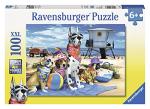 Ravensburger No Dogs on The Beach 100 Piece Jigsaw Puzzle for Kids â Every Piece is Unique, Pieces Fit Together Perfectly , Blue by Ravensburger