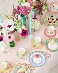 Talking Tables Vintage Tea Party Supplies | Floral Paper Party Plates, Napkins, Tea Cups and Saucer Sets | Great for Tea Parties, Weddings, Bridal Showers, Baby Showers and Birthday Parties by Talking Tables