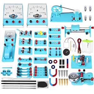 Mysterystone Science Experiment for Kids Electricity and Magnetism Kit for Students Stem Kit Physics Lab Basic Circuit Board Kit for Learning Starter from Mysterystone
